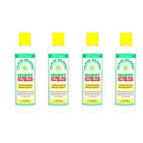 Maui Island Secret After Sun Tan Sealer 8 Oz. (Qty 4)