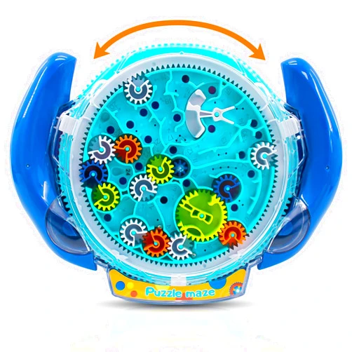 Ganaj Mind Puzzles for Kids 3-8, 3D Maze Puzzle for Kids, Brain Teasers Gravity Ball Game Maze Ball Puzzle Toy Gifts for Kids Teens Adults, Hard Challenge. Labyrinth Game Marble Maze with Two Steel Marbles