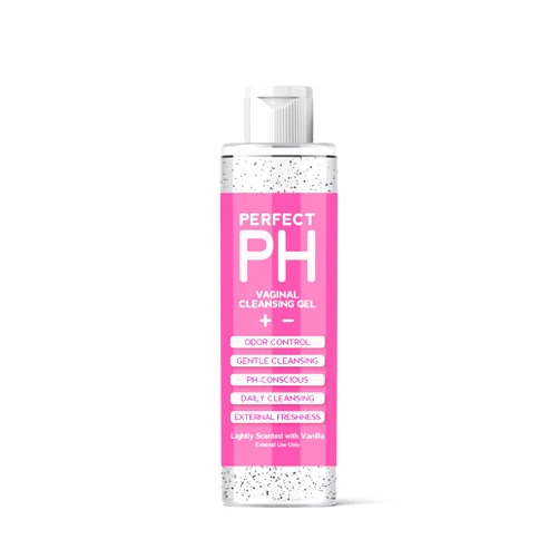 Curvy Body Bears NEW Perfect PH Balanced Shower Gel - Daily Gentle Feminine Wash - Lightly Vanilla Scented - Odor Control - Balanced Cleanser