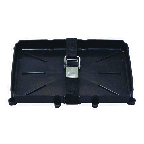 T-H Marine NBH-24-SSC-DP Battery Holder Tray with Stainless Steel Buckle, 24 Series