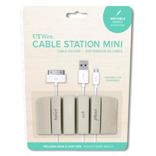 UT Wire UTW-CS05-BG Mini Cable Station, Beige
