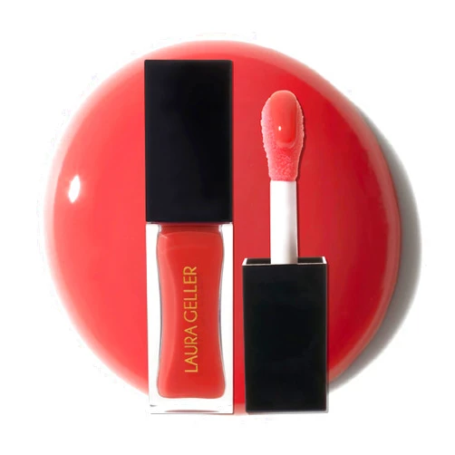 LAURA GELLER NEW YORK Fine Shine Glossy Lip Oil, Rose Garden - Hydrating Lip Gloss