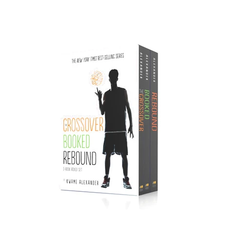 Kwame Alexander The Crossover Series 3-Book Paperback Box Set: The Crossover, Booked, Rebound