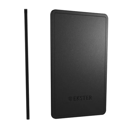 Ekster Finder Card Wallet Finder | Rechargeable Bluetooth-Enabled GPS Wallet Tracker Card | Long Lasting Battery Wallet Card Tracker Works with Apple® Find My & Siri | Card Tracker for Wallet