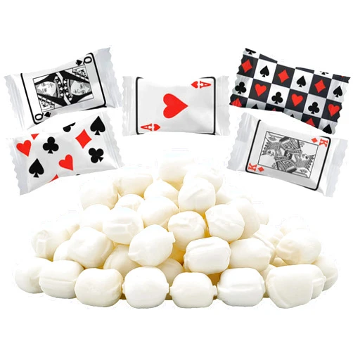 Fruidles Card Games Buttermints, Mint Candies, After Dinner Mints, Butter Mint Candy, Fat-Free, Kosher Certified, Individually Wrapped (110 Pieces)