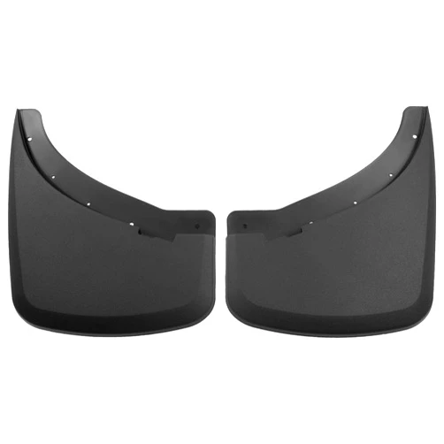 Husky Liners - Rear Mud Guards | 2007 - 2014 Chevrolet Silverado/GMC Sierra 3500 w/ Dual Rear Wheels, Rear Set - Black, 2 Pc. | 57841