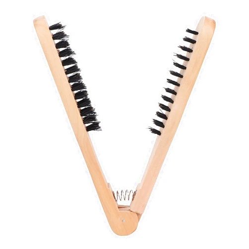 Brrnoo Hair Straightening Comb, Hair Comb Hair Straightening Comb Styling Tools Boar Double Sided Brush Comb Clamp, For Improve Hair Health Reduce Split Ends Of Your Hair