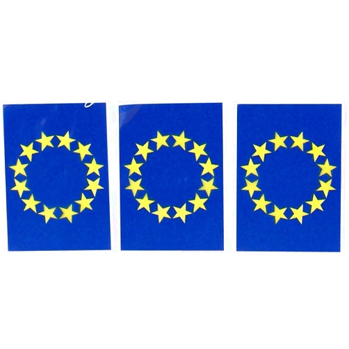 Verbetena – Flag Plastic CE 20 x 30 cm, Bag 5 x 10 Meters (011200088)