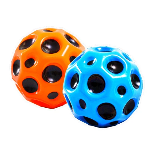 Tendry Extreme High Bouncing Ball Moon Shape for Kids of All Ages, Improve Hand-Eye Coordination, Easy to Grip and Catch by Athletes as a Sport Training Balls