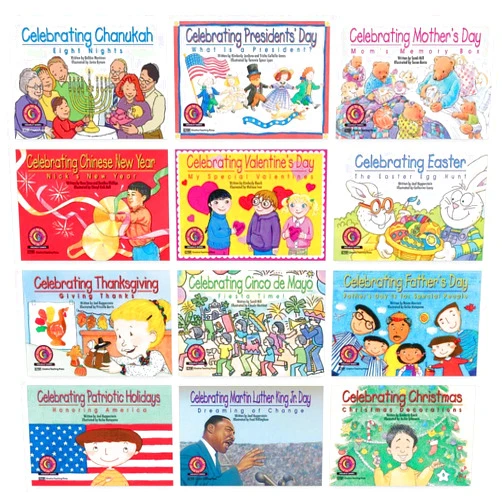 Creative Teaching Press Assorted Publishers Creative Teaching Press Learn to Read Holiday Series, Variety Pack (CTP4534)