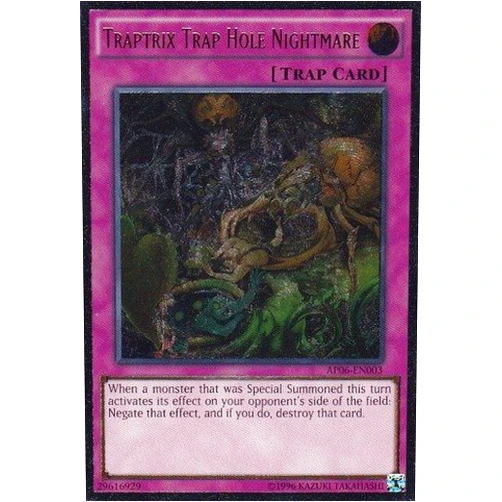 YU-GI-OH! - Traptrix Trap Hole Nightmare (AP06-EN003) - Astral Pack: Booster Six - Unlimited Edition - Ultimate Rare