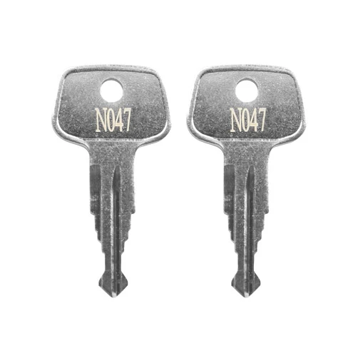 VIDABTE N047 Roofs Car Rack Replacement Key, Bicycle Rack Key, Replacement Keys for Thule Ski, Roof, Cargo Box, Carrier Racks and Crossbars [Code N047]