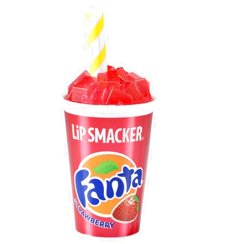 Lip Smackers Lip Smacker Coca Cola Collection, lip balm for kids - Strawberry Fanta Strawberry, beverage cup