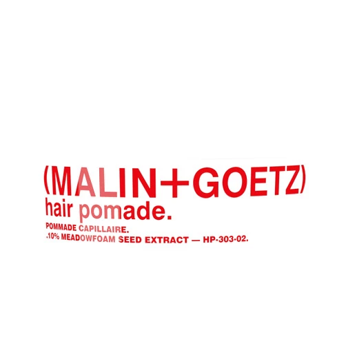 Malin + Goetz Hair Pomade, 2 oz. — Men & Women Hair Styling Product for All Hair Types or Textures, Lightweight All Day Hold, Natural Fragrance & Color, Cruelty-Free & Vegan. 2 fl oz