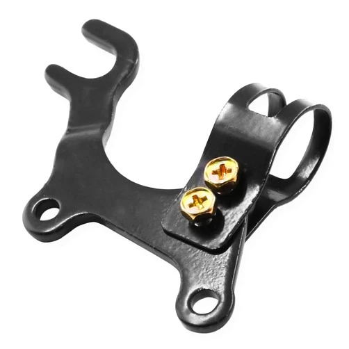 Qjaiune 0.87 Inch / 22mm Mountain Bike Disc Brake Frame Adapter Mounting Holder, Bicycle Disc Brake Conversion Brackets Suitable for BMX MTB