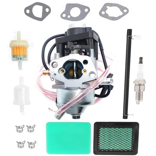Hippotech Eu3000i Eu3000is Inverter Generator Carburetor, Carburetor Assy for Honda Predator 3500 63584 Watts Generator Kipor Ig3000 Replaces 16100-ZL0-D66 with Fuel Line Fuel Pump Kit