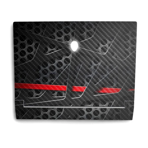 MIGHTY SKINS MightySkins Carbon Fiber Skin Compatible with Alienware X14 (2022) Full Wrap Kit - Tech Web | Protective, Durable Textured Carbon Fiber Finish | Easy to Apply & Change Styles | Made in The USA