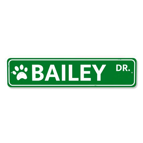The Lizton Sign Shop Pet Decorative Sign, 4