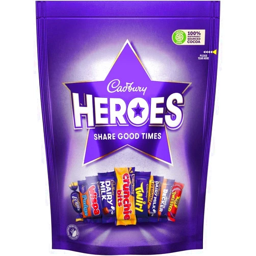 Cadbury Heroes Chocolate Pouch, 300 g