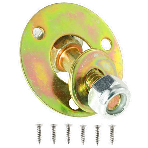RLECS Rocking Chair Accessories 1 Set Rocker Bearing Connecting Fittings Furniture Connecting Fitting Screw kit with 6 Screws