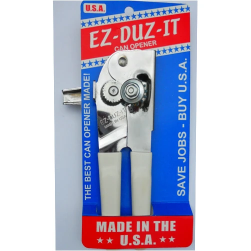 EZ-DUZ-IT Can Opener, White