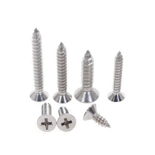 DINGGUANGHE-Lag Bolts Lag Bolts 10pcs M2.6 Stainless Steel Self-Tapping Screws Countersunk Head Miniature Wood Screw Tap Bolts (Color : 8mm, Size : M2.6)