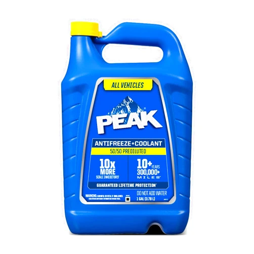 PEAK 50/50 Prediluted Antifreeze and Coolant for All Engine Cooling Systems