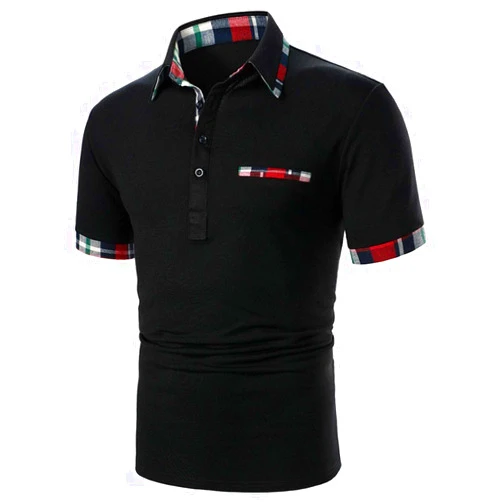 Generic Mens Golf Shirts Sleeved Fashion Trend Men's Lapel Button Short Sleeved T Shirt Mens Golf Shirts Mens Polo Shirts Mens