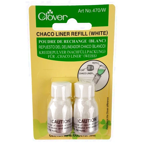 Clover 470/W Refill Chaco Liner, White
