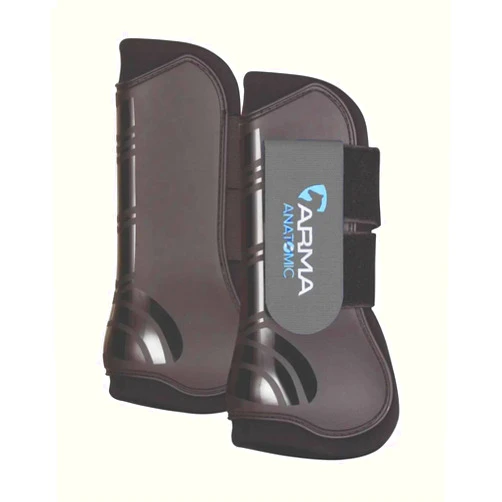 Shires Arma Tendon Boots Black/Grey Pony