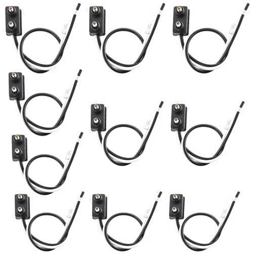 Oyviny 10PCS Trailer Light 2 Wire Pigtail Harness 10