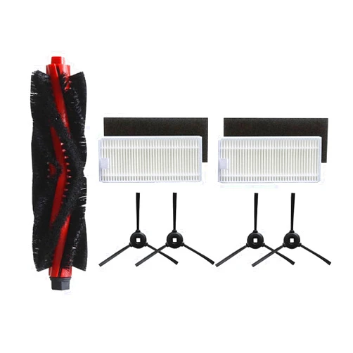 ORCOW Filters Main Roller Brush Side Brushes Compatible with Lefant M301 M201 M520 M520M T700 M571 T800 M200 Robotic Vacuum Cleaner