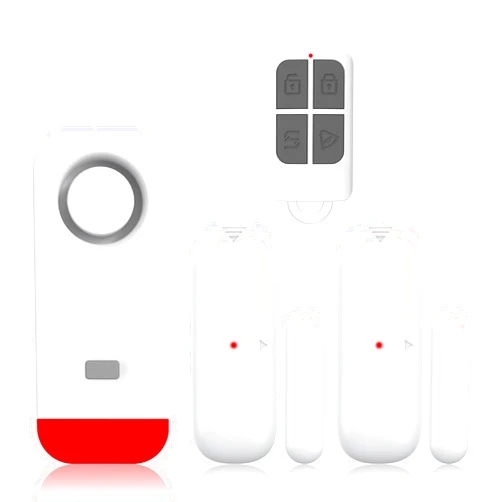 AKOYU Door Chime When Door Open, Door Sensor for Business Entering, 500FT-Range 52-Tunes 5-Volume Window/Door Alarm for Home Security Kid Safety, Door Bell Alert for Office/Store/House Entry