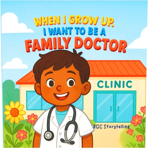 RGC Storytelling When I Grow Up, I Want to Be a Family Doctor: A Fun and Educational Career Book for Kids Ages 3–8 About Doctors, Health, and Helping Others (When I ... for Little Readers, Imagine, Learn, Become!)