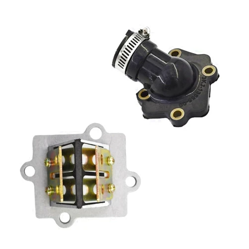 WANMATS Carburetor Intake Manifold Joint Boot Reed Set Intake Manifold for Jog 50 CY50 1986 1987 1988 1989 1990-1999 2000 2001