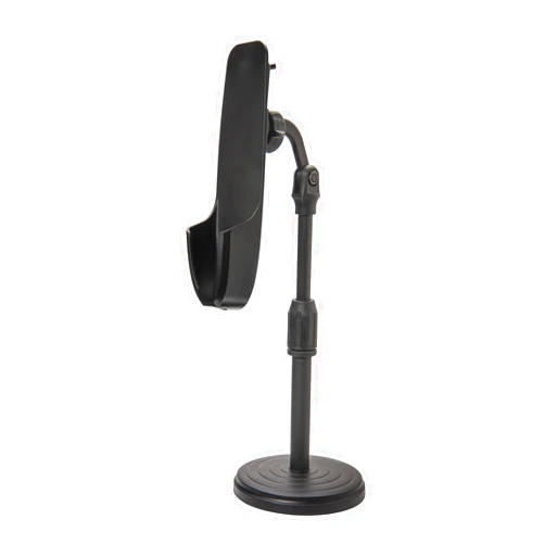 ECS WordUp Telescopic Holder Stand Compatible with Nuance PowerMic 4 & Philips SpeechMike Microphones SMP4000, SMP4010, LFH3200, LFH3210, LFH3500, LFH3510, SMP3700, SMP3710, SMP3800 No Trigger Thumb