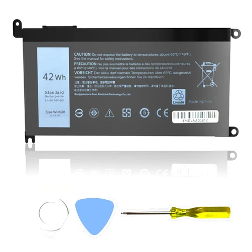 Choccosuri WDX0R 42Wh Laptop Battery 11.4v WDXOR Replacement for Dell Inspiron 13 15 17 Series 7378 5567 5378 7579 5578 5579 7569 5565 5570 5765 7570 5379 7573 7560 7375 5568 5775 5368, P69G P69G001 FC92N CYMGM