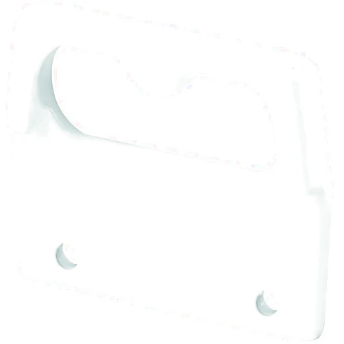 C.R. LAURENCE F2738 CRL White Sash Lock Keeper