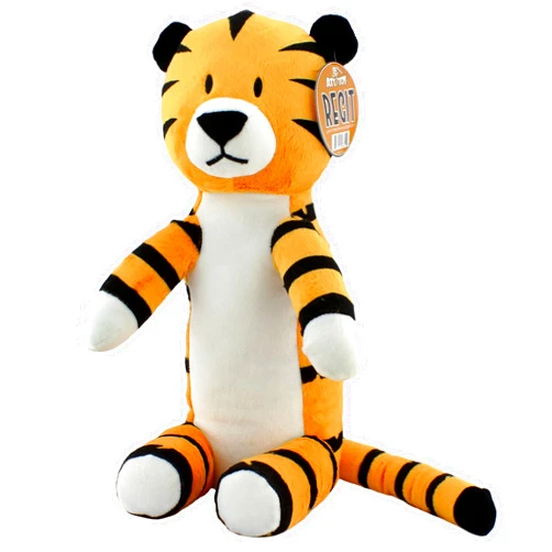 Attatoy Regit The Plush Tiger Toy, 17-Inch Tall Striped Sitting Tiger Stuffed Animal