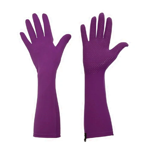 Foxgloves Long Gardening Gloves with Grips - Elbow Length Elle Grip Gloves