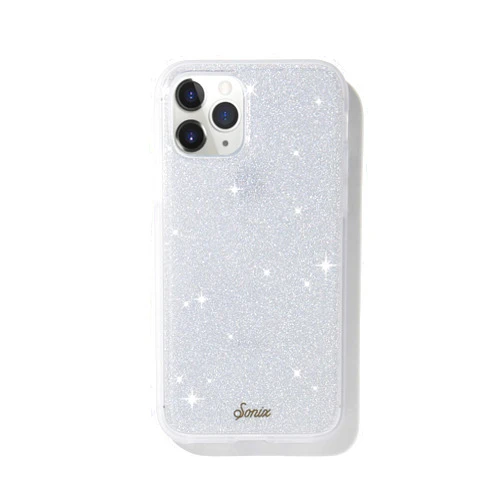 Sonix Holographic Silver Glitter Case for iPhone 11 Pro [Military Drop Test Certified] Protective Clear Series for Apple iPhone X, iPhone Xs, iPhone 11 Pro, 290-0274-0011