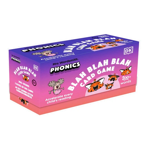 By Mrs Wordsmith (Author) Mrs Wordsmith Phonics Blah Blah Blah Card Game, Kindergarten & Grades 1-2: Accelerate Every Child's Reading