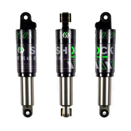 Chooee Mountain Bike Rear Shock absorber 120mm/125mm/150mm/165mm/185mm/190mm/200mm Bicycle Rear Suspension Shock Absorber 200mmx750lbs