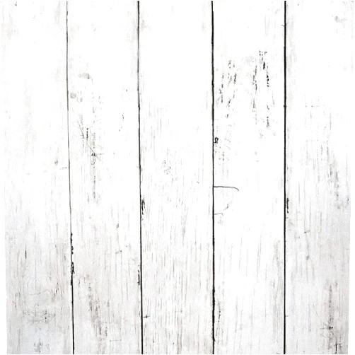 CiCiwind 118” x17.7” Wood Wallpaper Peel and Stick White Wood Wall Paper for Bathroom Bedroom Removable Waterproof Self-Adhesive Wallpaper Shiplap Contact Paper Decoral Laundry Room Vinyl Film