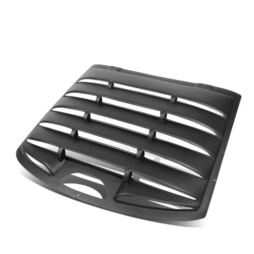 Auto Dynasty Rear Window Vent Louver Style Windshield Sun Shade Cover Compatible with Chevy Cavalier/Pontiac Sunfire 2-Dr 95-03