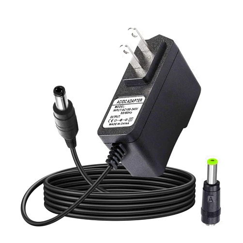 Ycwwzzh 9V AC/DC Casio Keyboard Charger Power Adapter Compatible for Casio Keyboard Piano AD-5 AD-5MU WK-200 WK-210 CT-360 CTK-496 CTK-500 CTK-519 CTK-573 CTK-593 CTK-611 CTK-720 CTK-2100 Power Supply Cord