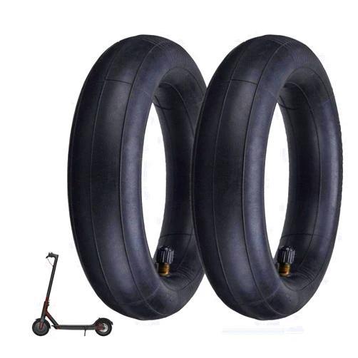 AR-PRO (2-Pack) AR-PRO 8.5 Inches x 2 Inches Scooter Inner Tube Replacement - 50/75-6.1 Inner Tubes for Electric and Gas Scooters, Mini and Pocket Bikes, and More Butyl Rubber Inner Tubes