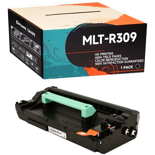 LVVS MLT-R309 Drum Unit Compatible with Samsung ML-5512ND ML-5515ND ML-6512ND ML-6515ND Printers, High Yield 90000 Pages, Includes Chip, Color Reproduction (1 Pack Black)