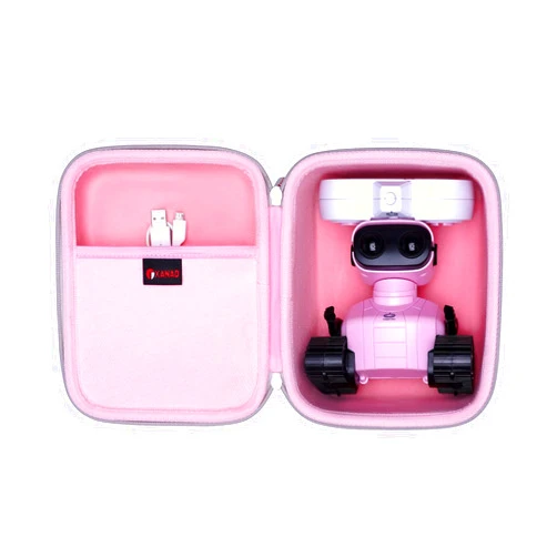 XANAD Hard Case for ALLCELE Girls Robot Toy/Miko Mini Robot - Pink(7.2