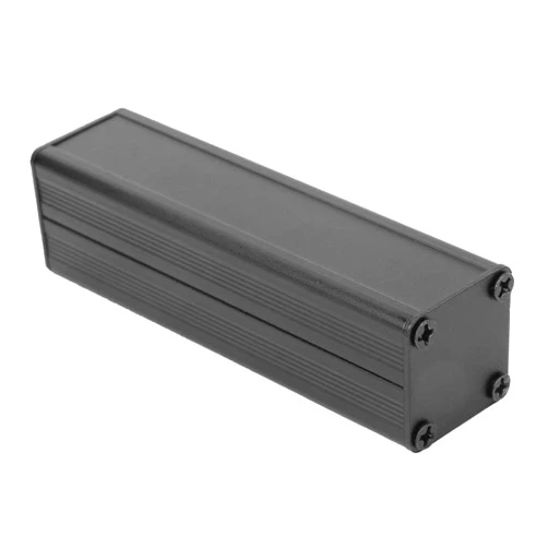 Boquite Aluminum Project Box, Extruded Aluminum Enclosure, Aluminum Cooling Case, Split Type Electronic DIY Instrument Project Enclosure 25 x 25 x 90mm